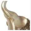 ALDEPO Sculpture Tabletop Desk BathDecoration Sculpture,Diamond Couple Champagne Elephant Model Animal Sculpture & Figurines Elepahnt Resin Made view 2