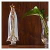 ALDEPO Sculpture Tabletop Sculpture Modern Decor Statue Ornaments,Catholic Statue Fatima Statue Virgin Mary Figure Tabletop Decor Statue Resin Figurine view 3