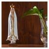 ALDEPO Sculpture Tabletop Sculpture Modern Decor Statue Ornaments,Catholic Statue Fatima Statue Virgin Mary Figure Tabletop Decor Statue Resin Figurine view 4