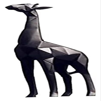 ALDEPO Sculpture Tabletop Statues Sculptures Outdoor Decor Garden,Giraffe Figurine Standing Sculpture Resin Desk Decor