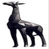 ALDEPO Sculpture Tabletop Statues Sculptures Outdoor Decor Garden,Giraffe Figurine Standing Sculpture Resin Desk Decor view 1