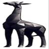 ALDEPO Sculpture Tabletop Statues Sculptures Outdoor Decor Garden,Giraffe Figurine Standing Sculpture Resin Desk Decor view 2