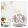 ALDEPO Sculpture Tabletop Decor Accents Figurine Ornaments,Angel Candle Holder Statue Resin Figurine Sculpture Resin Craft Angel Candle Holder view 4