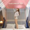 Bed Canopy Luxury Bedroom Decoration Bed Canopy, Mosquito Net, 360  Protective Bed Curtain is Used for 1.5m/1.8m/2m Single Double Bed, Easy to Install (Size : 180x220x200cm) view 4