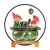 BONAD Indoor Fountain Desktop Fountain Office Desk Water Fountain Indoor Desktop Atomization Fountains Living Room Decoration Waterfall Fountain Tabletop Fountain Meditation Fountain view 1