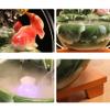 BONAD Indoor Fountain Desktop Fountain Office Desk Water Fountain Indoor Desktop Atomization Fountains Living Room Decoration Waterfall Fountain Tabletop Fountain Meditation Fountain view 3