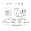 ZBLZGP SD28 7 Pin Waterproof Connector Docking Electrical Cable Power LED Light Bulkhead Connector Plug Socket Panel Mount Industrial Aviation 25A view 4