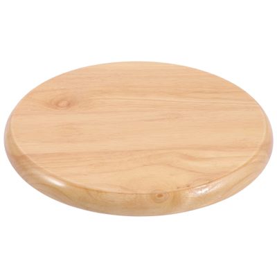 LIFKOME Solid Wood Round Stool Seat Replacement 11.61X11.61X0.78In Bar Stool Seating Part for Kitchen Bar Restaurant Office Use Wooden Seat