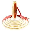ALITOVE 65.6ft 24V Warm White LED Strip Lights Ultra-Bright 20m 2400 LEDs 120LEDs/M High-Density Tape Light Strip 2835 SMD DC 24 Volt 3500K Commercial Grade LED Flexible Rope Lights, No Power Supply view 1