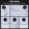 LXLZYXSF Privacy Divider Bendable Cuttable Ceiling Curtain Track Rod for Boat Camper Patio Office Balcony, Flexible Curved Curtain Rails (Color : White, Size : 15m/49.2ft) view 2