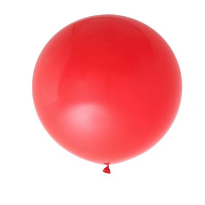 2 pcs 32-Inch Red Matte Large Latex Balloons Party Wedding Reception Birthday Favors Decorations Supplies