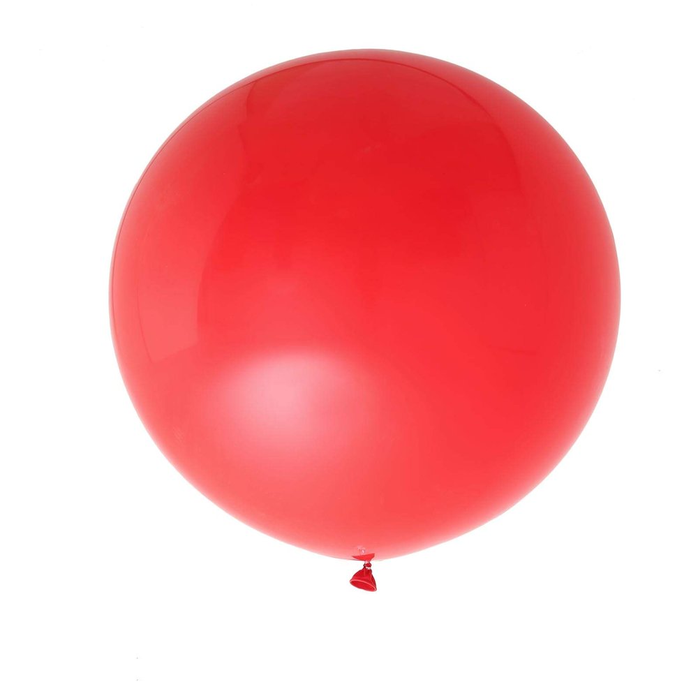 2 pcs 32-Inch Red Matte Large Latex Balloons Party Wedding Reception Birthday Favors Decorations Supplies