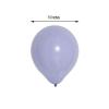 25 pcs 10-Inch Periwinkle Matte Latex Helium Balloons Party Wedding Reception Birthday Decorations Supplies view 2