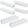 KOMBIUDA Door Reinforcement Baby Gate Groove Guardrail 6-Pack Metal Baby Gate Support Accessories for Indoor Safety and Pet Stabilizer Easy Installation view 1