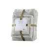 510 DESIGN Big Bundle 100% Cotton Bath Towel Set, Luxurious Spa Quality Premium Zero Twist Terry Quick Dry, Soft, and Highly Absorbent for Shower, Multi-Sizes, Silver 12 Piece view 4