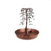 BONAD Indoor Fountain Indoor Simulation Iron Tree of Life Fountain Wrought Iron Willow Waterfall Fountain Crafts Decoration Meditation Fountain view 1