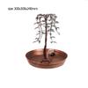 BONAD Indoor Fountain Indoor Simulation Iron Tree of Life Fountain Wrought Iron Willow Waterfall Fountain Crafts Decoration Meditation Fountain view 2