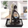 BONAD Indoor Fountain Desktop Water Fountain Living Room Entrance Water Fountain Geomancy Decoration Home Ornament for Living Room Office Decorate Meditation Fountain view 1