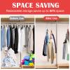 12 Pack Space Saving Hangers for Clothes, Collapsible Metal Hangers Organizer, Clothes Space Savers, Closet Organizers and Storage, Dorm Room Essentials view 4