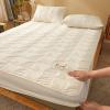 3pc Quilted Fitted Sheet with Pillowcase, Thick Mattress Protector Noiseless Mattress Cover Breathable Soft Mattress Pad Protector Deep Pocket Ultra Soft, Wrinkle and Fade Resistant, Fits up to 16" th view 1