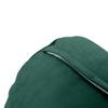 SLIPCOVER ONLY S.V5 Velvet Indoor Daybed Mattress Pillow Covers Knife Edge Full AD317 view 4