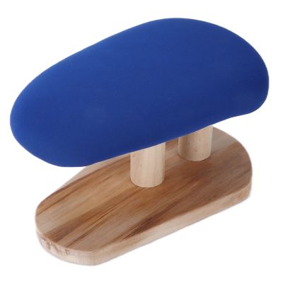 Compact Tabletop Ironing Board, Wooden Liner Sewing Stool with Steam Iron Support, Portable Ironing Station