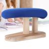 Compact Tabletop Ironing Board, Wooden Liner Sewing Stool with Steam Iron Support, Portable Ironing Station view 2