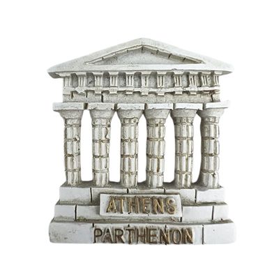 Athens Greece 3D Parthenon Fridge Magnet Souvenir Gift,Resin Handmade Athens Refrigerator Magnet Home & Kitchen Decoration Collection