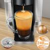 CAPMESSO Aluminum Foil Lids for Reusable Vertuoline Pods, Coffee Pods Sticker Covers Seals Compatible with N*espresso Reusable Pods Vertuoline Refillable Vertuoline Capsule (240 pcs) view 2