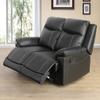 A Ainehome Luxury Recliner Sofa Living Room Furniture Set Reclining Couch Rv Sofa Chair Loveseat Recliner Couches for Living Room/Small Space/Office/Theater Seating(D-Black, Loveseat) view 3