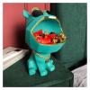 ALDEPO Sculpture Tabletop Statues Figurines Decor,Cool Dog Figurines Big Mouth Storage Box Statue Resin Animal Decor Decor view 3