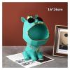 ALDEPO Sculpture Tabletop Statues Figurines Decor,Cool Dog Figurines Big Mouth Storage Box Statue Resin Animal Decor Decor view 4