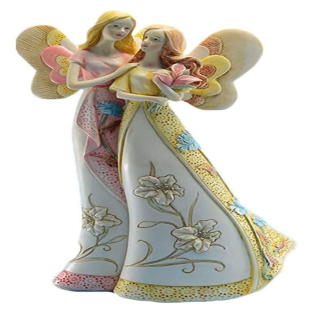 ALDEPO Sculpture Tabletop Desk BathDecoration Sculpture,Girl Angel Statue Furnishing Decoration Decoration Craft Gift
