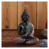 ALDEPO Sculpture Tabletop Outdoor Garden Courtyard Statue Decoration Ornament,Buddha Statue Ornament Resin Sculptures Fengshui Miniature Office Tabletop Decoration view 3