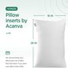 Acanva Square Premium Throw Pillow Inserts with Microfiber Filled, Lumbar Support Decorative Stuffer for Sofa Bed Couch & Chairs view 4