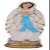 ALDEPO Sculpture Tabletop Outdoor Garden Courtyard Statue Decoration Ornament,Catholic Blessed Saint Mary Statue Fatima Statue Figure Christ Tabletop Statue Figurine view 1