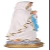 ALDEPO Sculpture Tabletop Outdoor Garden Courtyard Statue Decoration Ornament,Catholic Blessed Saint Mary Statue Fatima Statue Figure Christ Tabletop Statue Figurine view 4