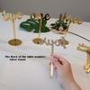 Wedding Table Numbers Acrylic Table Numbers 11 Tall,1-20 Mirrored Table Numbers for Weddings,Banquets,Cafs,Restaurants, Hotels, Parties (Gold Mirror) view 3