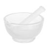 TEHAUX Mini Medicine Pounding Masher Glass and Pestle Set Non-Corrosive for Fresh Flavors view 1