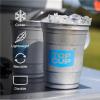 Top Cup  20 Ounce, 30 Count, Reusable Aluminum Party Cups | Cold-Holding, Recyclable, Made in USA view 2