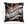 Anti Valentine's Club Throw Pillow view 4