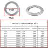 Ball Bearing Turntable Bearing Lazy Susan Hardware Turntable Ring Rotating Bearing 360 Degree Rotating Swivel Plate For Turn Table,Food Display. view 2