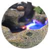 BONAD Indoor Fountain Tabletop Fountain Indoor Small Rockery Waterfalls Fish Tank Tabletop Fountain Desktop Cascading Decoration 7 Inch High Meditation Fountain view 4