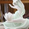 Incense Burner Bergamot Lotus Smoke Waterfall Backflow Incense Burner Creative Celadon Ceramic Fountain Incense Holder Home Decor Incense Holders view 3