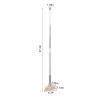 Cleaning Brush with Long Handle Floor Scrubbers for Tub Tile Cleaning Supplies Scrub Brush for Bathroom Bathtub Toilet Floor Kitchen Apartment Essentials forfor Women Men (Khaki) view 3