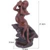 Incense Burner Waterfall Incense Burner Woman Image Decorative Workmanship Conch Female Backflow Agarwood Furnace for Home Incense Holders view 2