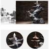 Incense Burner Reflux Incense Burner Waterfall Incense Burner Household Aromatherapy Incense Burner Resin Retro Rockery Incense Burner Decoration 10.23 Inch Incense Holders view 3