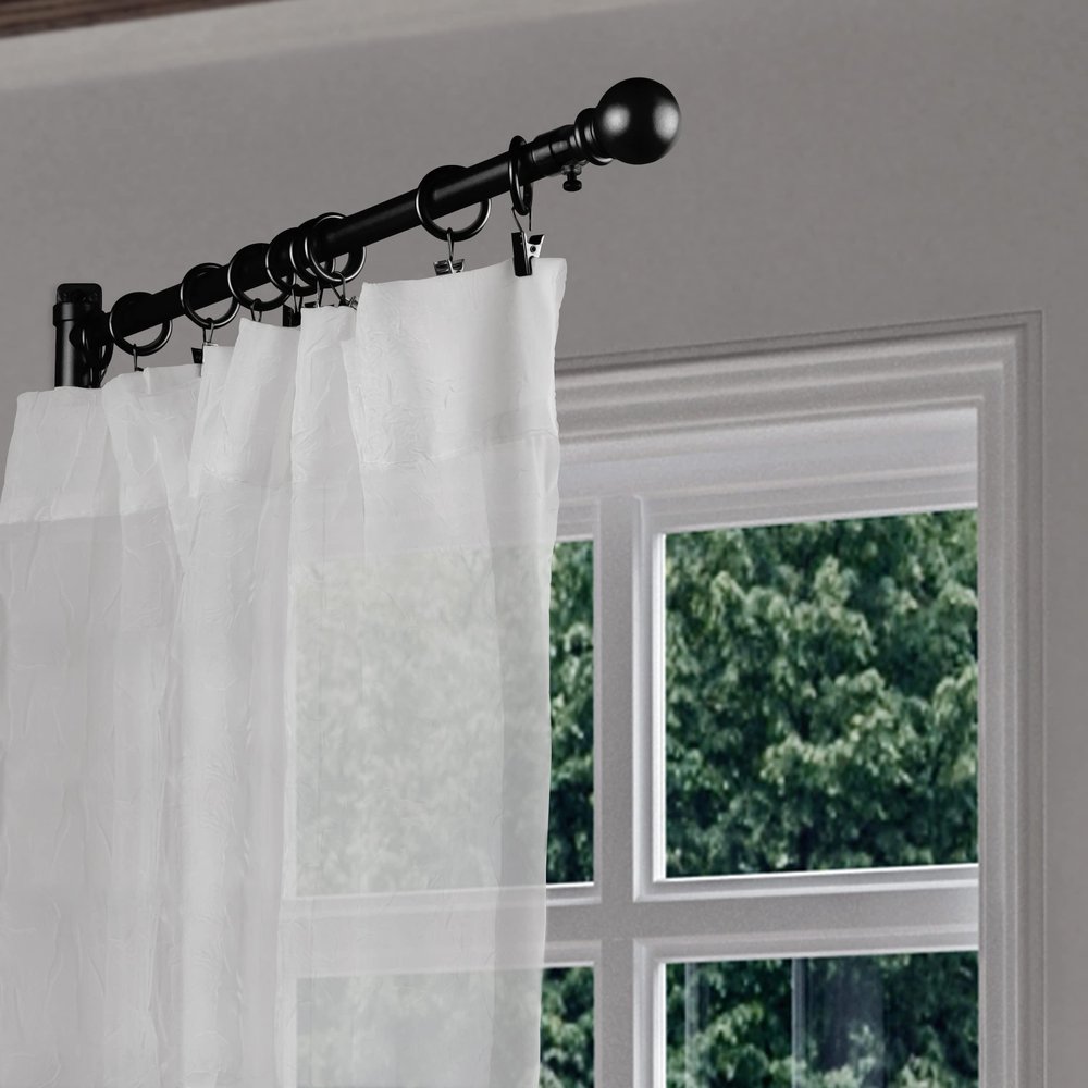 5/8" Swing Rod 17-26 inch - Black