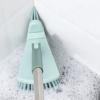 Cleaning Brush with Long Handle Floor Scrubbers for Tub Tile Cleaning Supplies Scrub Brush for Bathroom Bathtub Toilet Floor Kitchen Apartment Essentials forfor Women Men (Green) view 1