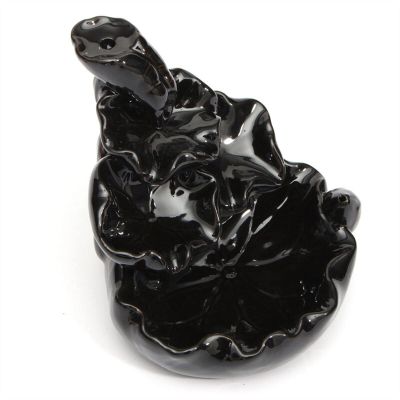 Incense Burner Waterfall Incense Burner Ceramic Incense Holder Handmade Ceramic Backflow Incense Burner Decor with 10 Backflow Incense Cones Incense Holders